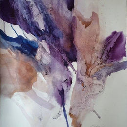 Floral Abstracts Series - Framed