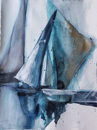 Boat Series: At Anchor - SOLD