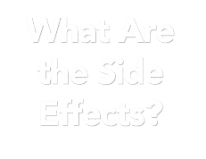 "Clickable FAQ box labeled ‘What Are the Side Effects of Semaglutide and Tirzepatide?’ that navigates to the answer section covering common and uncommon GLP-1/GIP medication side effects for patients in Salt Lake City, Utah."