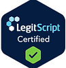 Trust shield certifying that Potere Health MD is LegitScript certified.