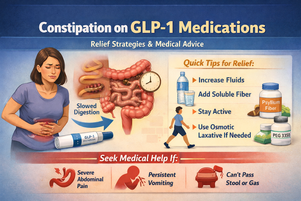 constipation on tirzepatide Constipation on GLP-1 Medications: Causes & Step-by-Step Fix