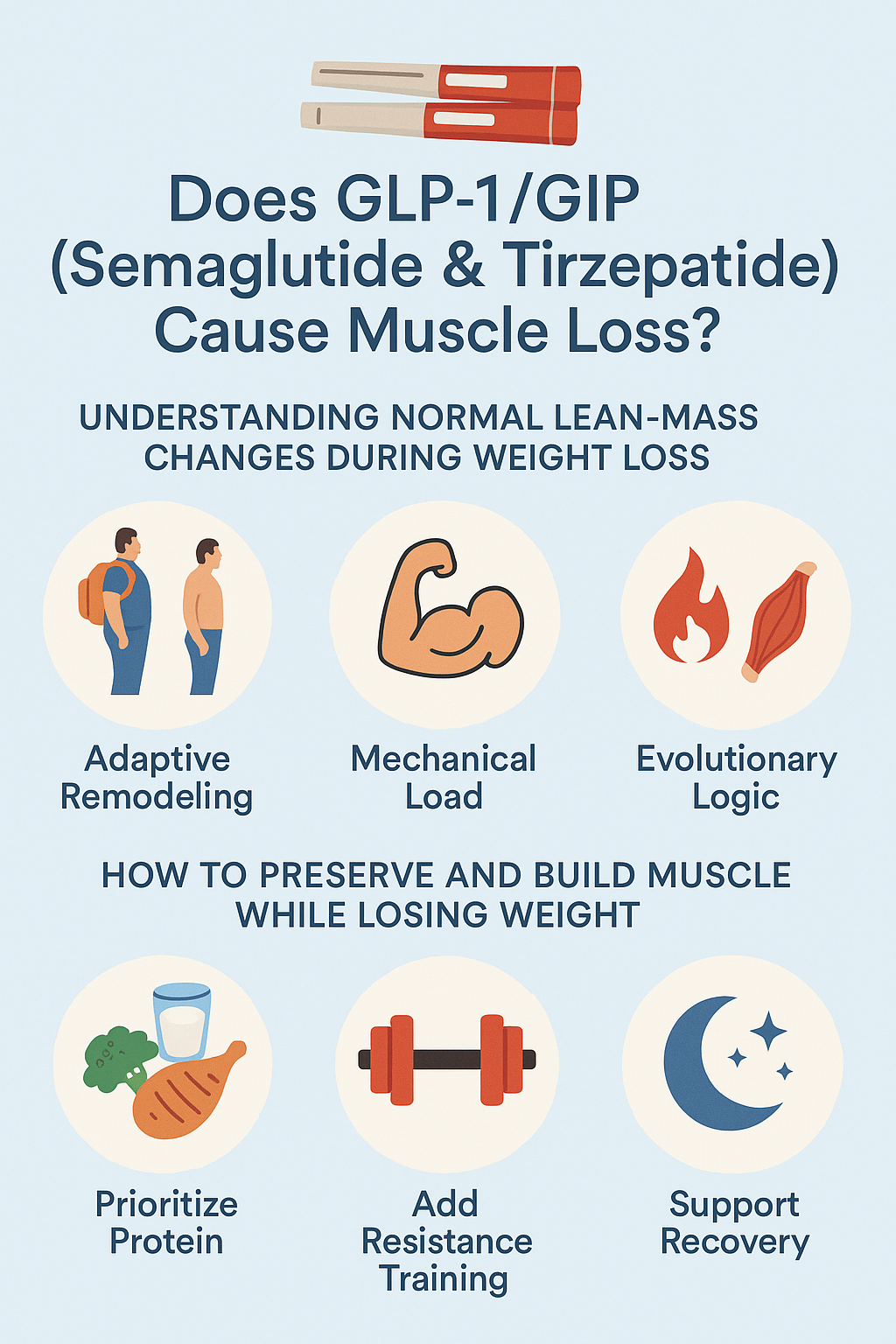 is glp 1 semaglutide or tirzepatide GLP-1 and Muscle Loss: Semaglutide, Tirzepatide & Lean Mass