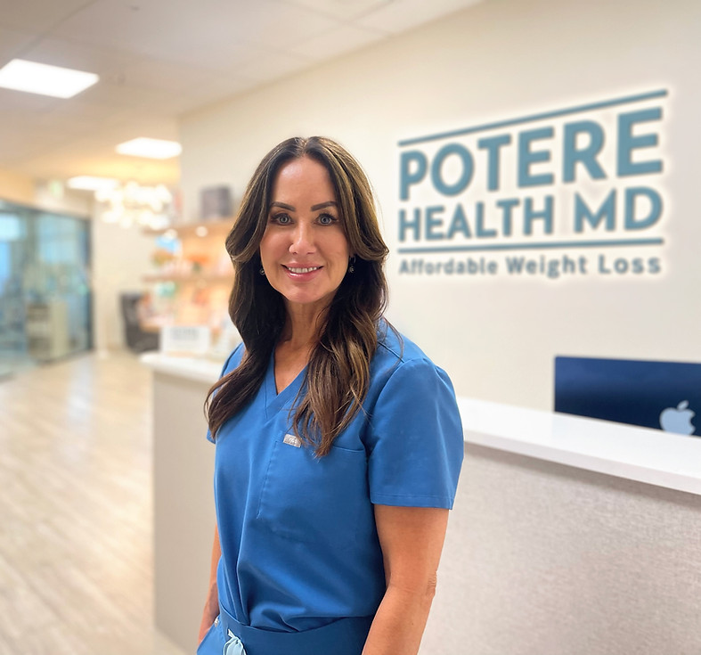 Potere Health MD clinical staff member providing physician-led GLP-1 weight loss care for patients in Hurricane, Utah and nearby Southern Utah communities.