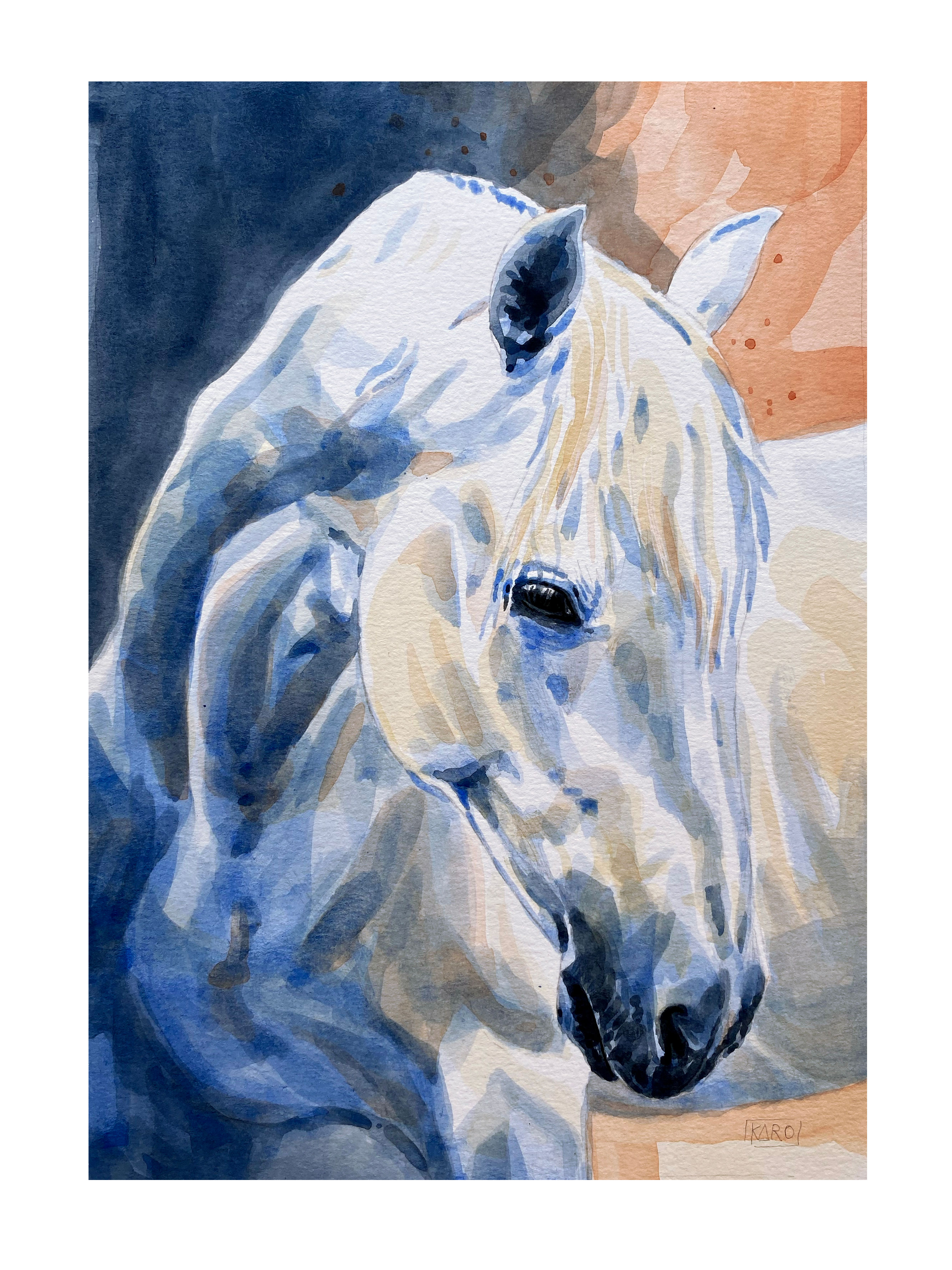 Cheval gris - Diptyque partie 1