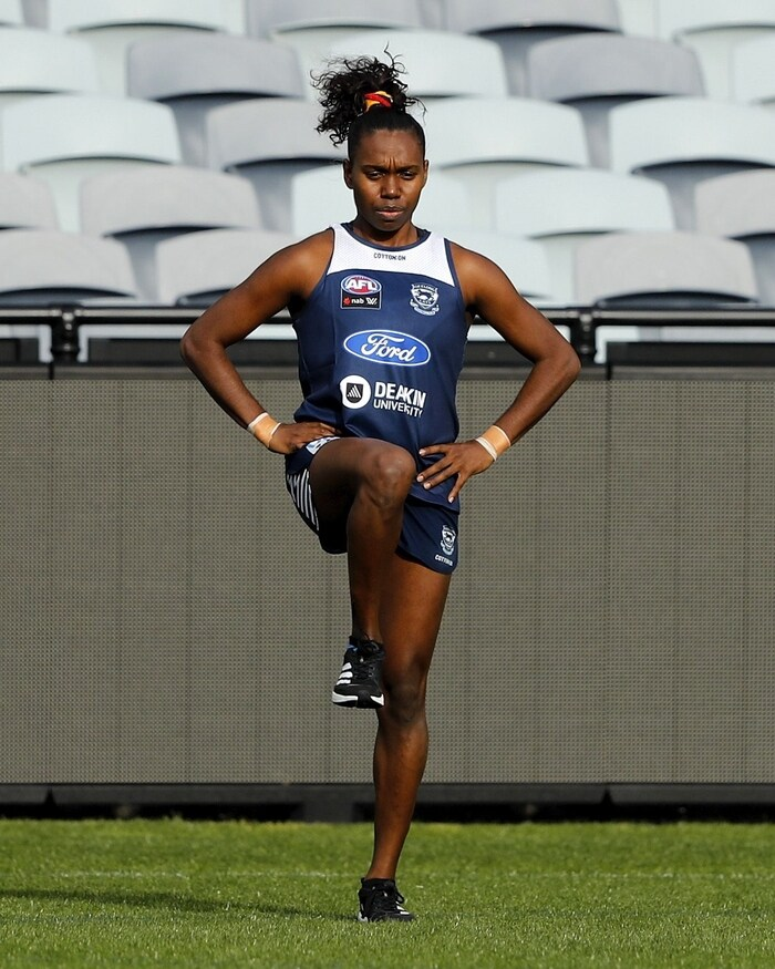 Geelong Cats AFLW: Photo by Dylan Burns/AFL Photos