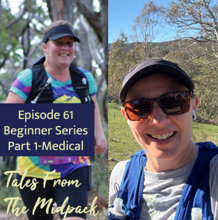 Thumbnail for medical episode of beginner series for ultra runners.