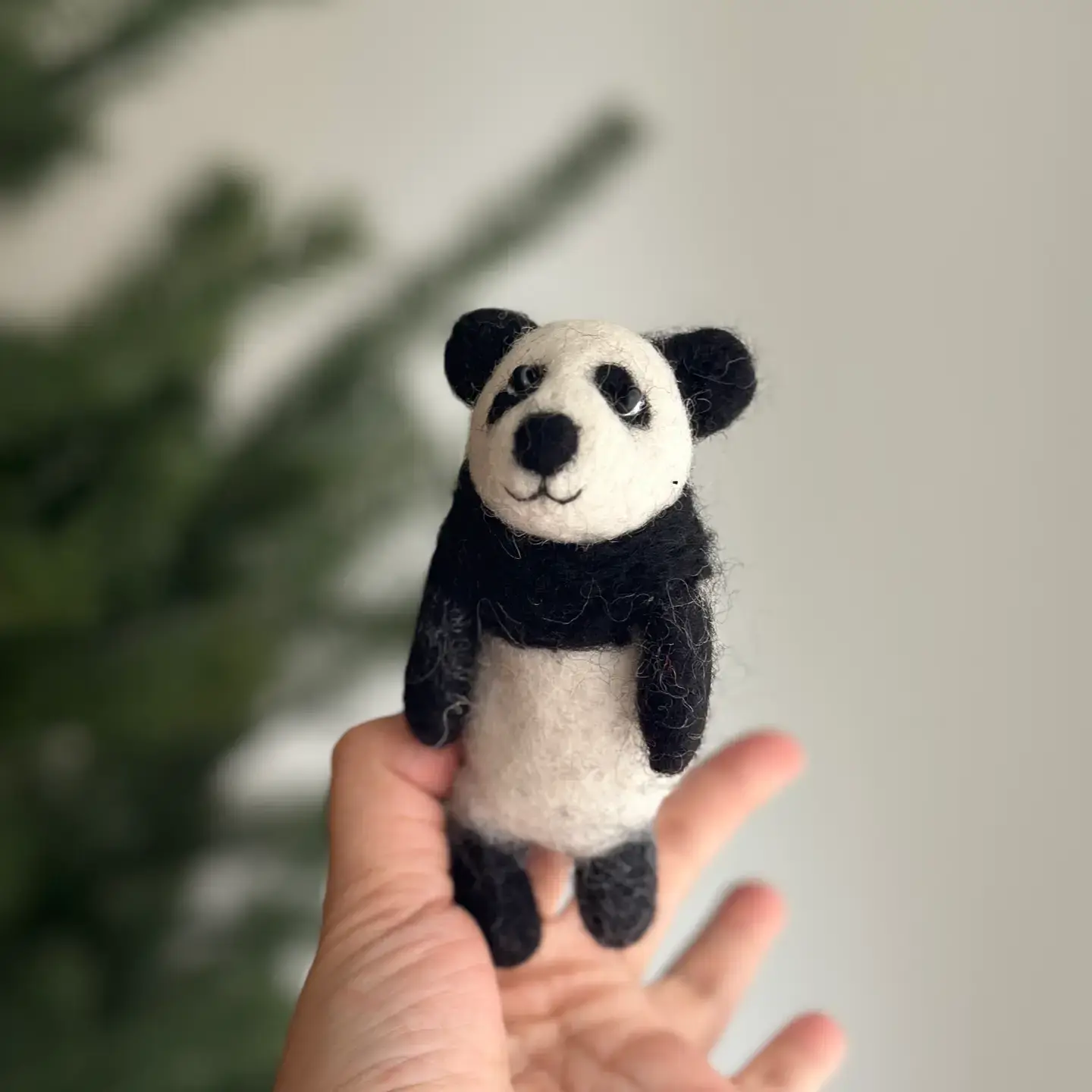 Felt Finger Puppet - Bear & Panda