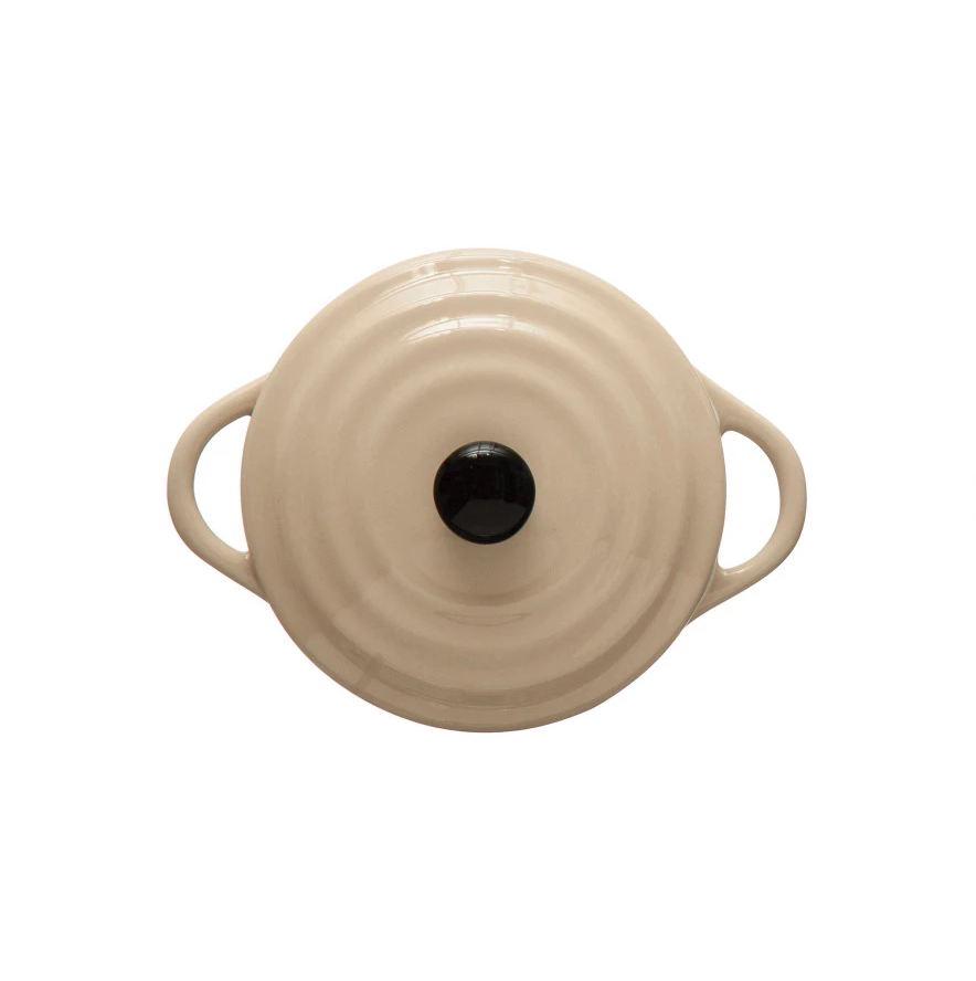Thumbnail: 1 Cup Stoneware Mini Baker with Lid