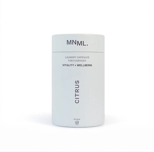 Mnml Citrus Vitality + Wellbeing Laundry Capsules