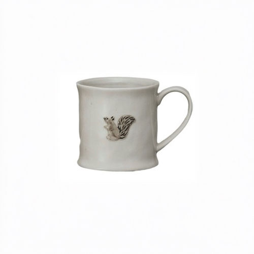 Thumbnail: Embossed Stoneware Mug