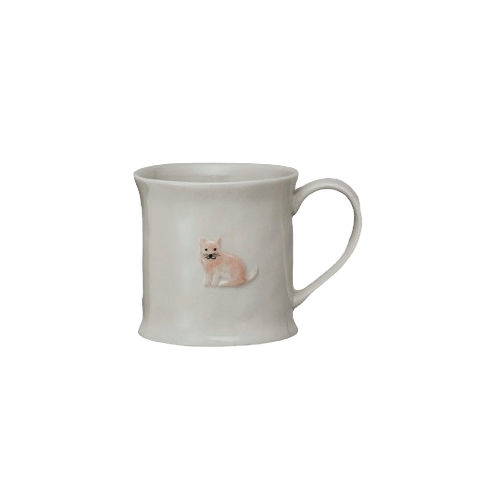 Thumbnail: Embossed Stoneware Mug