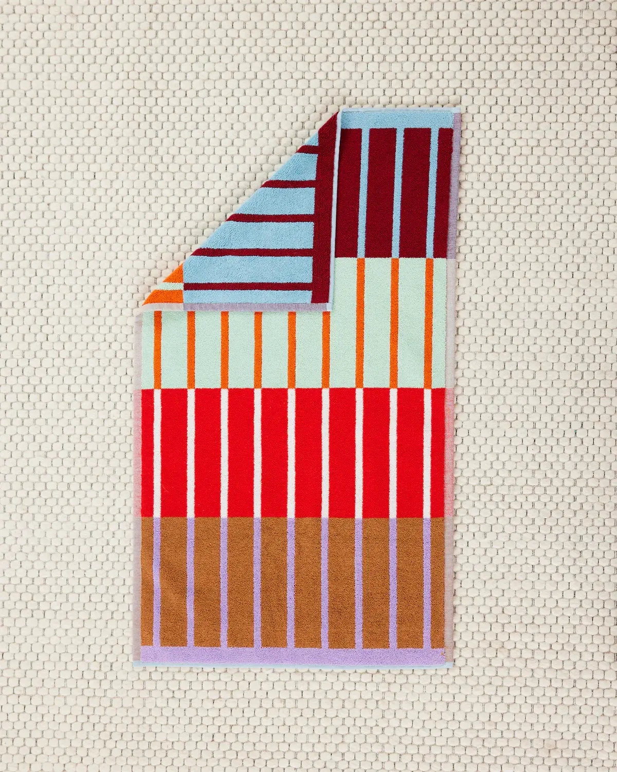 House Stripe Bath Mat