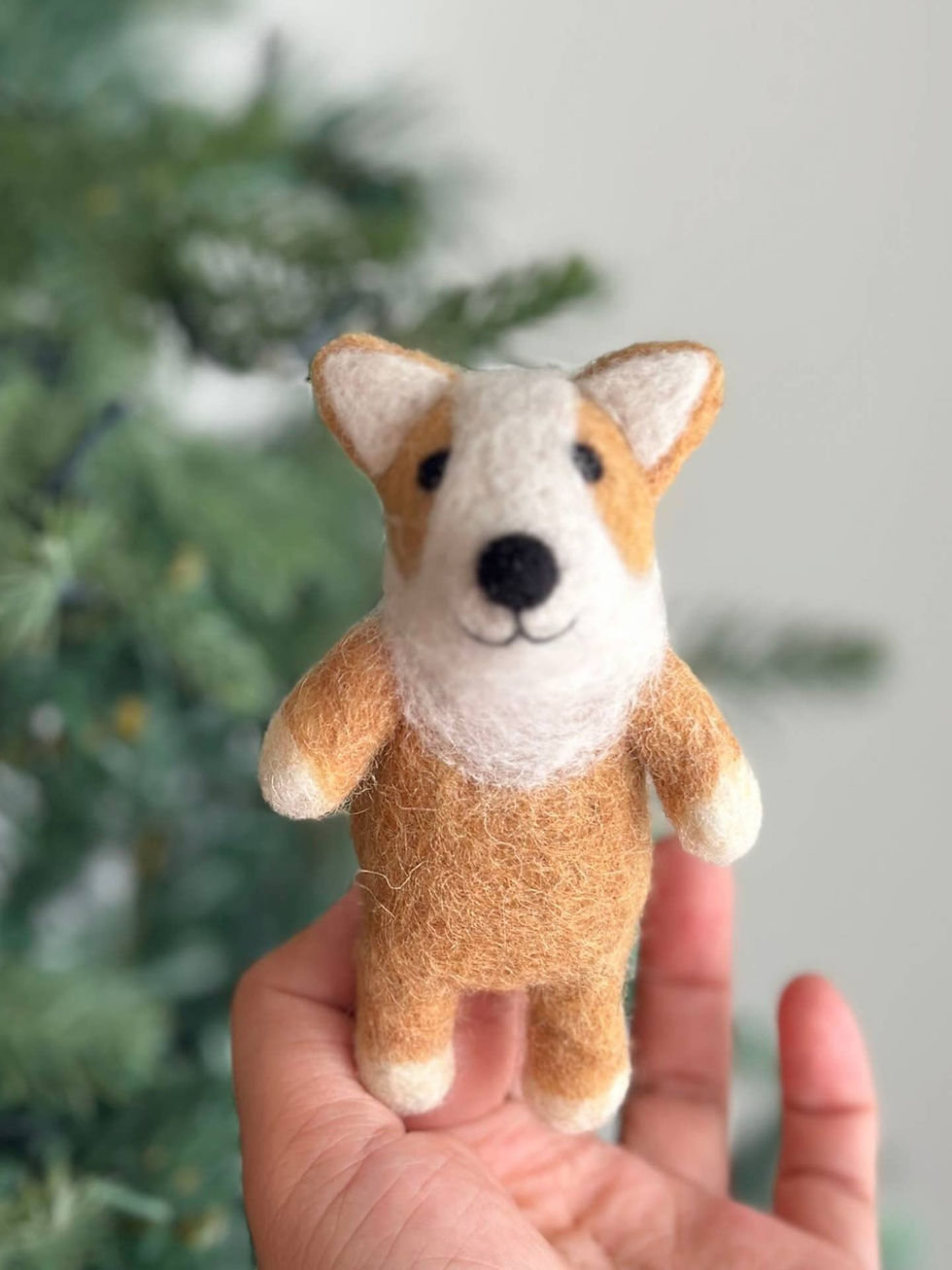 Thumbnail: Felt Finger Puppet - Dog