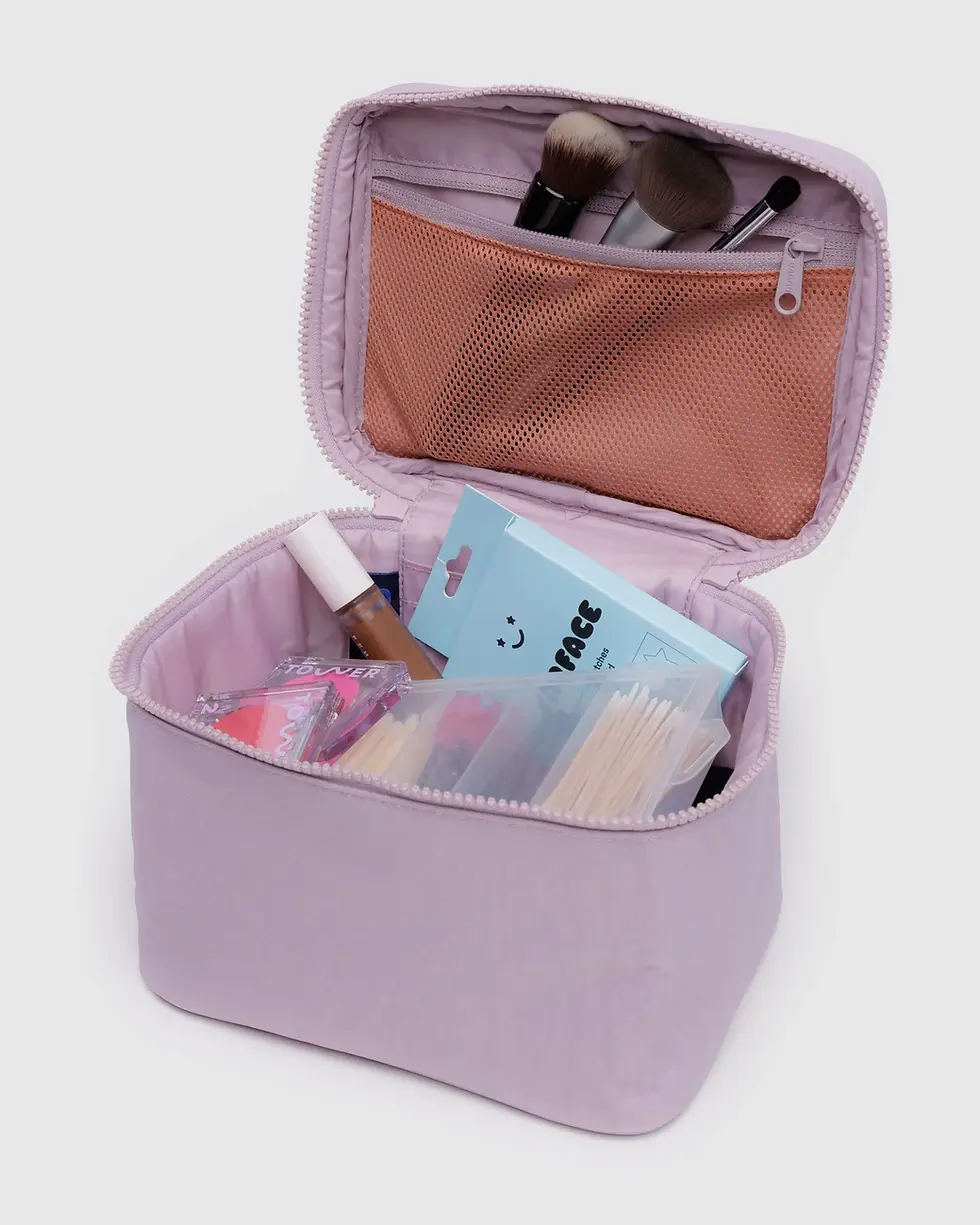 Thumbnail: Large Cosmetic Case - Dusty Pink