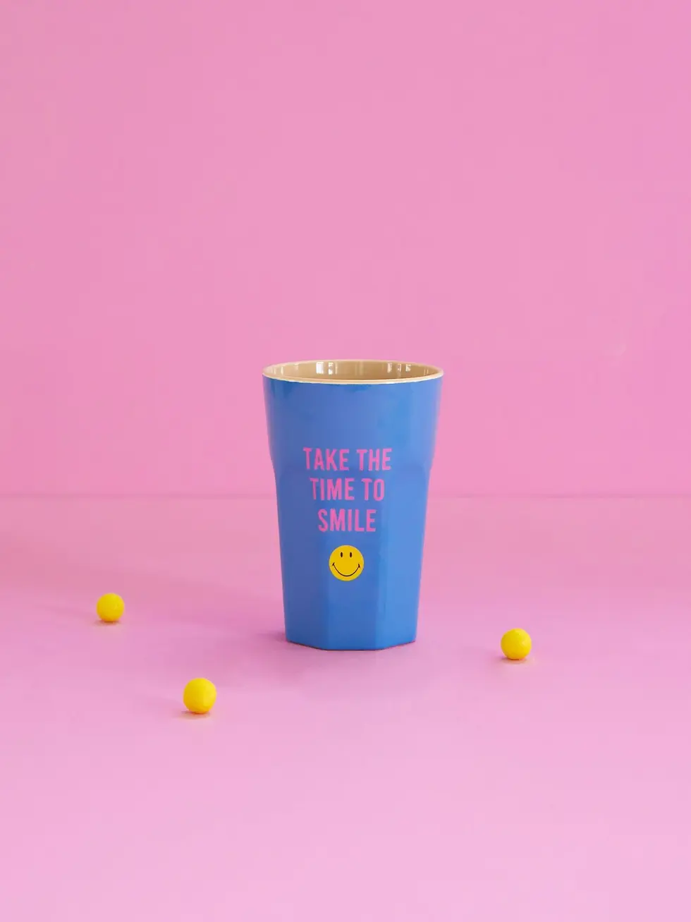 Thumbnail: Tall Melamine Cup - Smiley