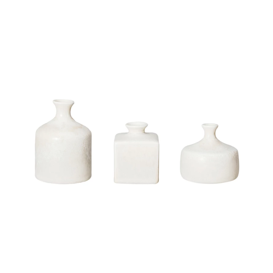 Stoneware Vases - Set of 3