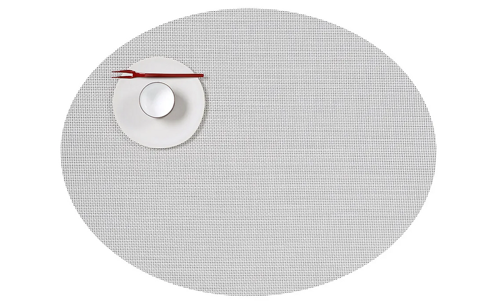 Thumbnail: Mini Basketweave Oval Placemat