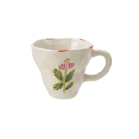 Thumbnail: Hand-Painted Stoneware Mug