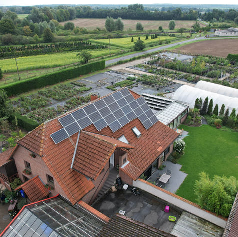 Solaranlage auf einem Haus in Braunschweig