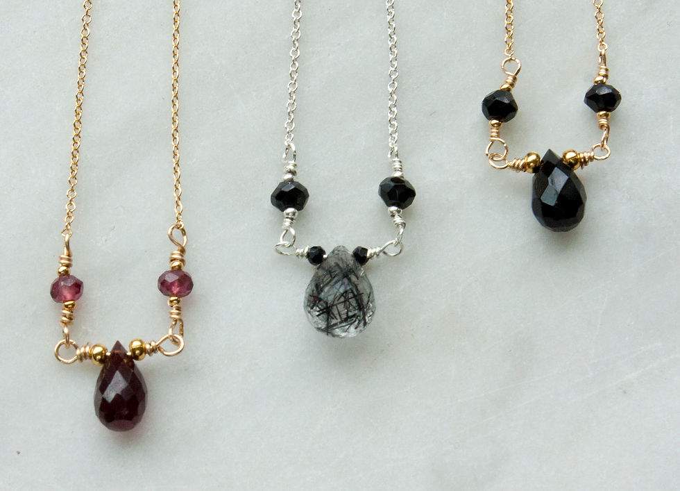 Classic Gemstone Pendants