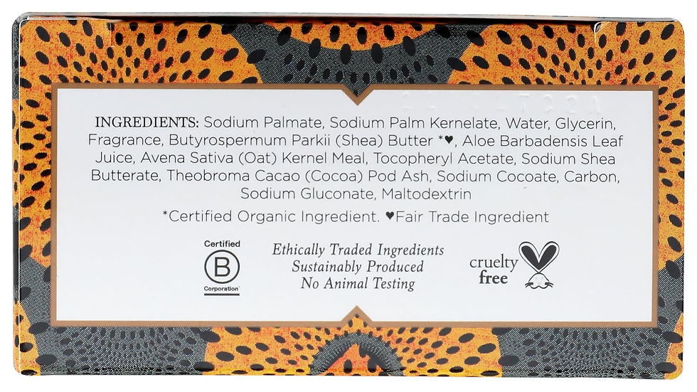 Thumbnail: Soap Bar, African Black, 5 Ounce