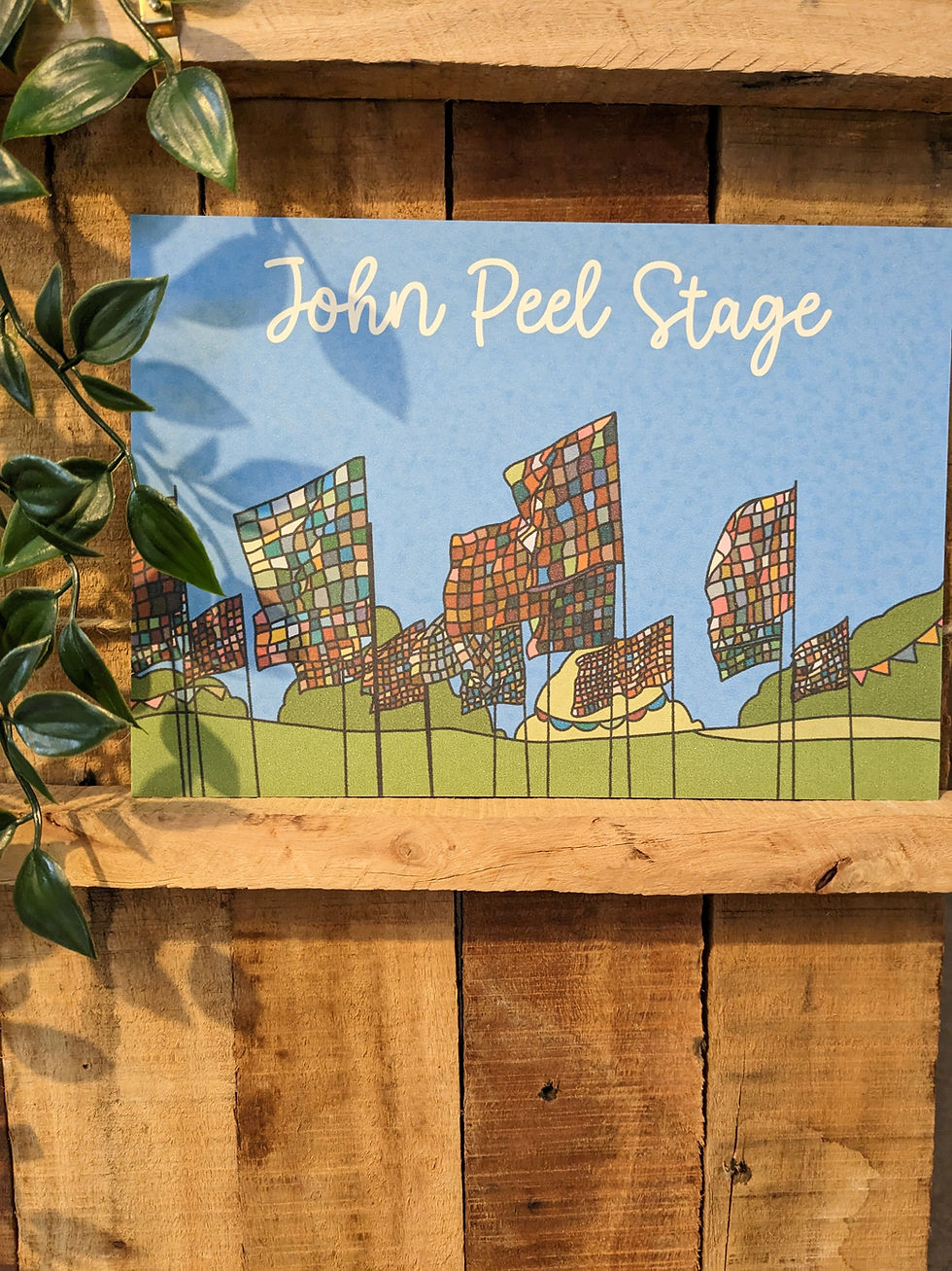 Thumbnail: Tipi Festival Themed Table Name Cards