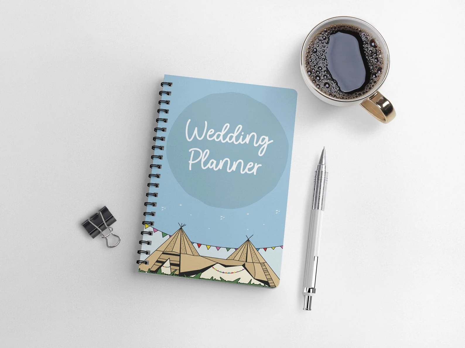 Tipi Wedding Planning Notebook