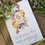 Thumbnail: Personalised Floral Wedding Order of the Day Booklet