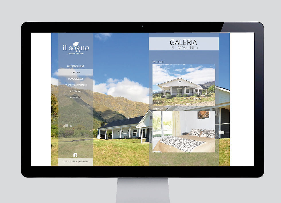 Sitio web Il Sogno