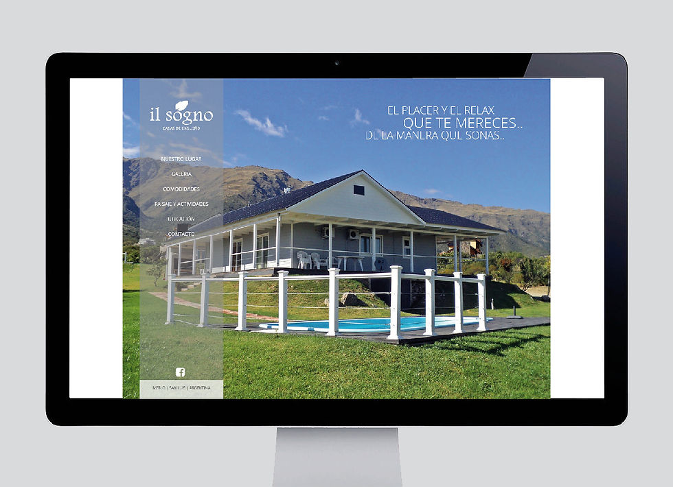 Sitio web Il Sogno