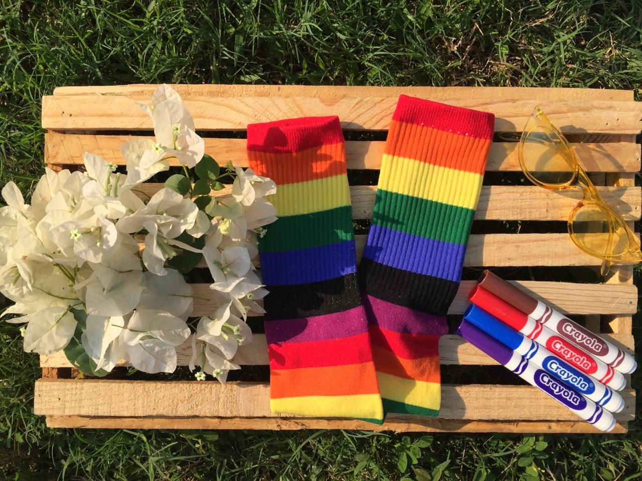 Calcetas de colores