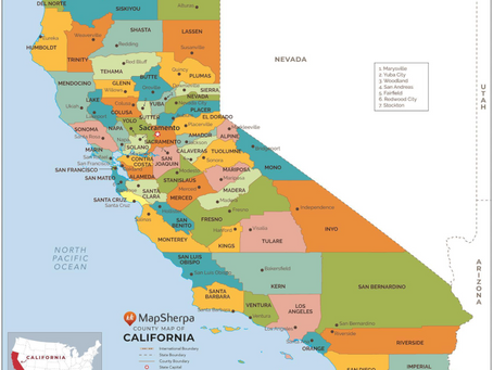 New Print on Demand Maps: MapSherpa County and ZIP Code Maps for US States (Part 1)