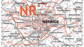 New Custom Map: UK Postcode Sectors by Collins