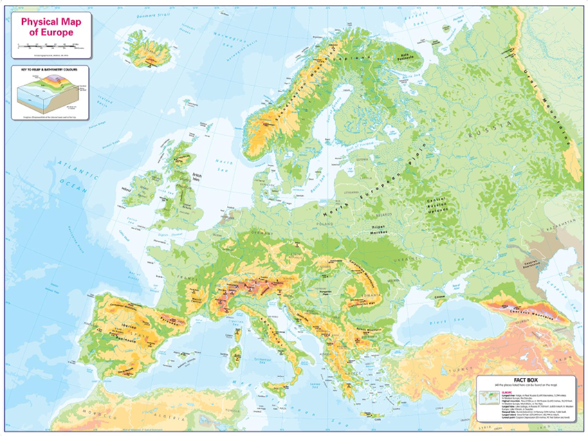 Europe Sample Map