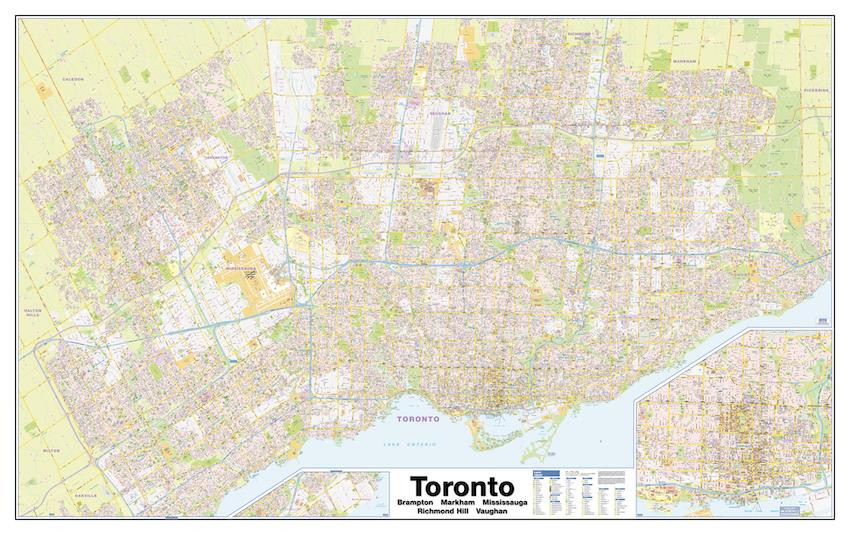 Greater Toronto Area sample map