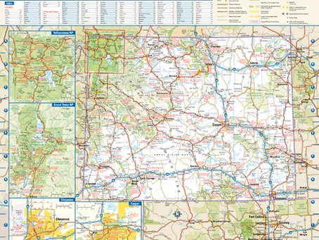 New Print On Demand Maps: Globe Turner U - W States