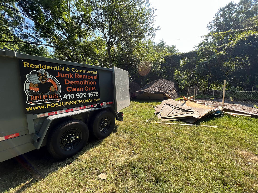 Junk Removal Near Me | First On Scene Hauling & Junk Removal, Llc