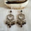 Miniature : Boucles d'oreilles Chandelier coeur :