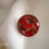 Miniature : Bague noire et rouge "Diascia" :