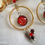 Miniature : Boucles d'oreilles rouge "Créole" :
