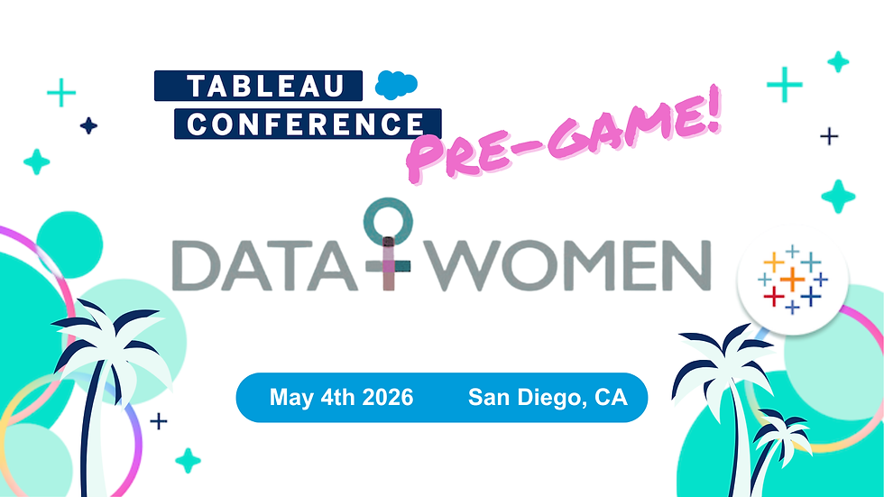 Data+Women Pre-game TC26