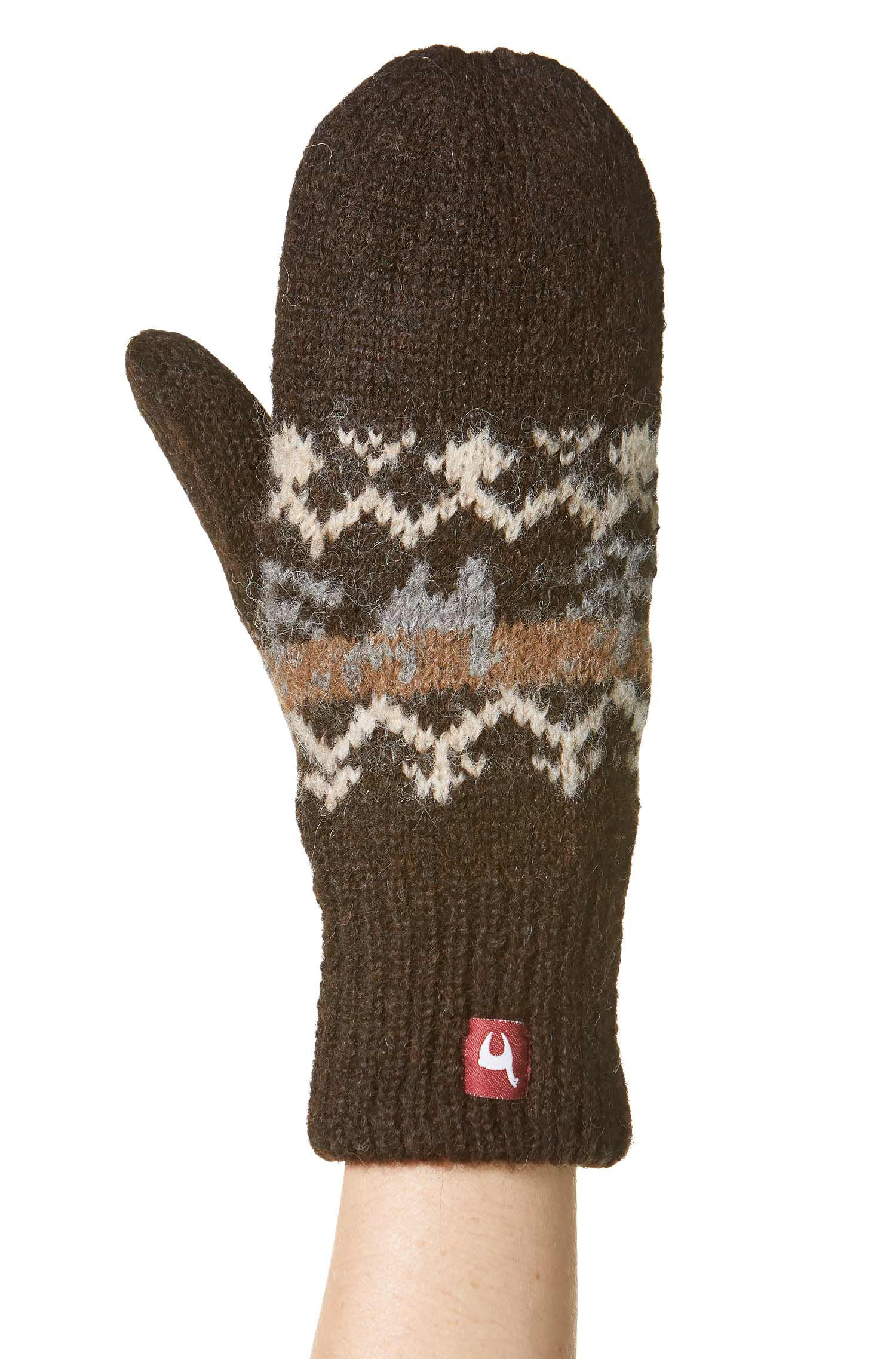 Alpaka Fausthandschuhe NATURA aus 100% Alpaka Superfine