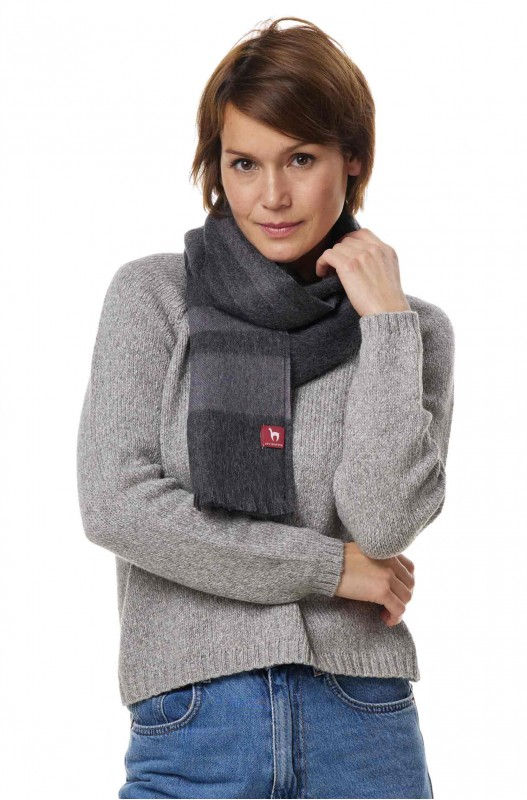 Miniaturbild: Alpaka Schal PADRINO aus 100% Baby Alpaka