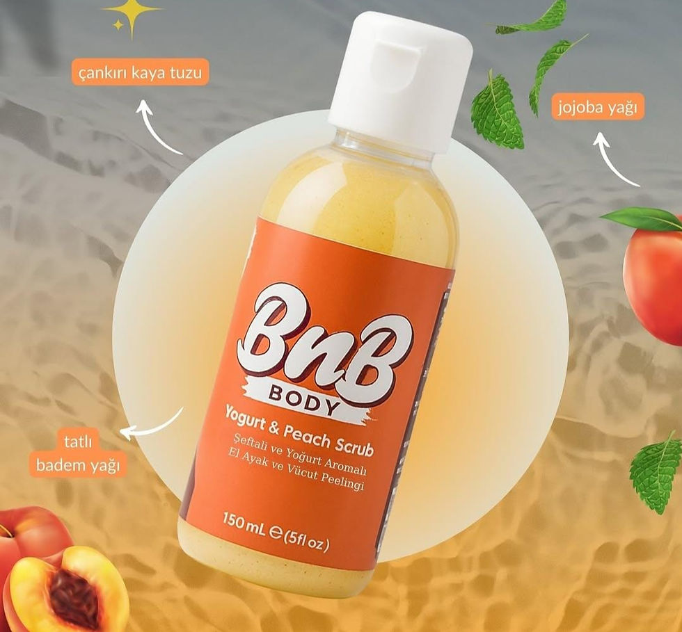 Şeftali Yoğurt Aromalı Peeling