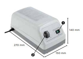 RJPINVL803 Compressor Para Colchão De Pressão Alterna Eskal (Inv)