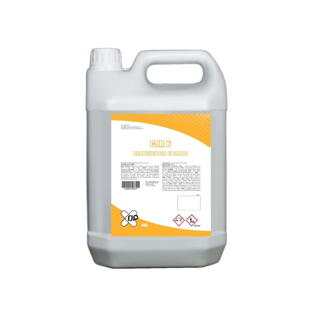 RJPCJR00065 CJR 6 Branqueador clorado 5kg (RJP)