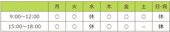 診療時間
