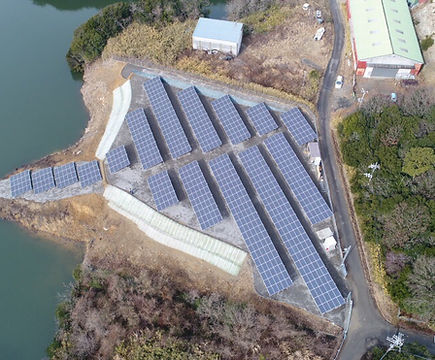 谷山ダム太陽光発電設備設置工事