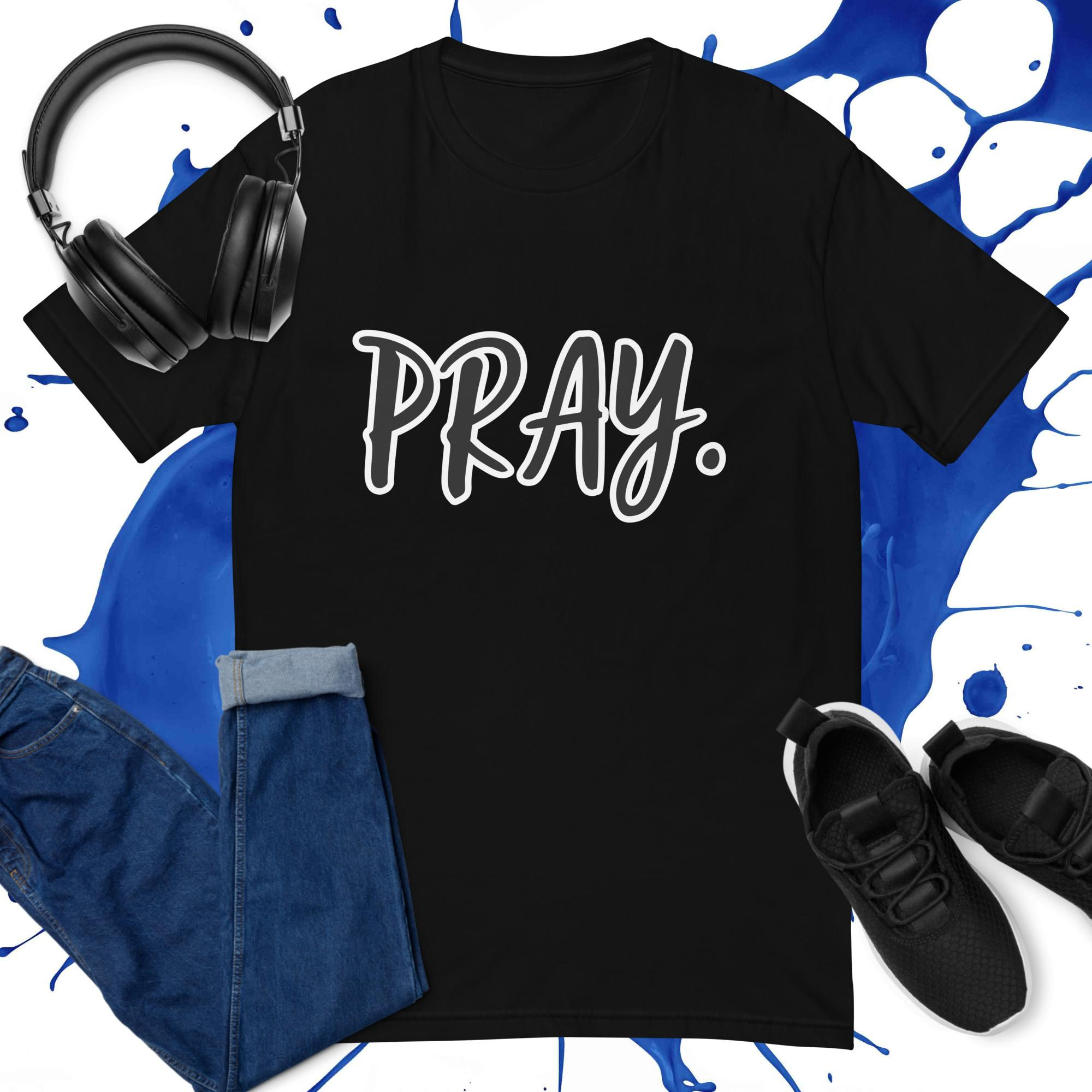 Pray. (Period) Short Sleeve T-shirt