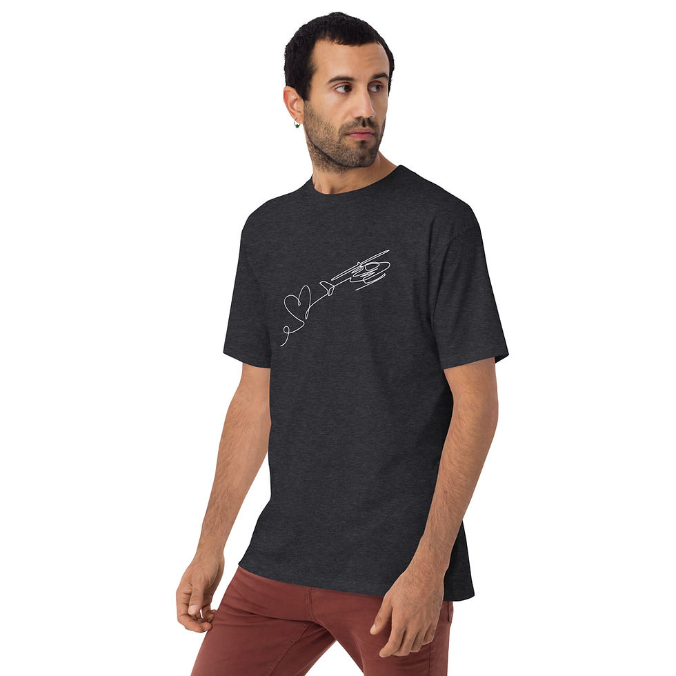 Thumbnail: Love Flying Helicopter T-shirt